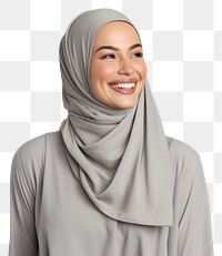 PNG Middle eastern woman smiling people hijab.