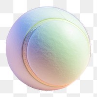 PNG  Pastel tennis sphere sports ball.