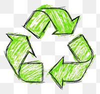 PNG Recycling circle symbol shape.