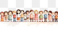 PNG  Group of people togetherness friendship happiness. AI generated Image by rawpixel.