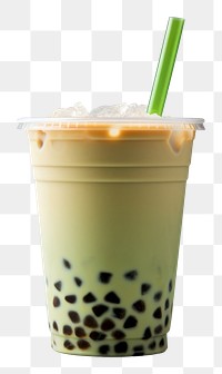 PNG  Bubble matcha milktea drink cup refreshment