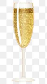 PNG  Champagne glass icon transparent drink wine.