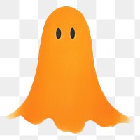 PNG  Halloween ghost anthropomorphic representation celebration.