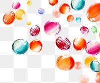 PNG Colorful candies backgrounds jewelry sphere.