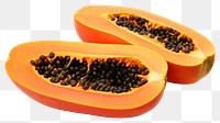 PNG Ripe papaya plant ripe food.