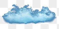 PNG White and light blue cloud smoke black background. AI generated Image by rawpixel.