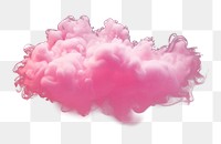 PNG White and pink smoke cloud black background. AI generated Image by rawpixel.