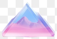 PNG Mountain white background simplicity triangle.