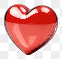 PNG  Heart icon white background jewelry circle