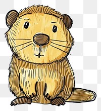PNG Mammal beaver rodent carnivora.