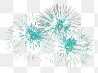 PNG  Fireworks exploding outdoors night. AI generated Image by rawpixel.