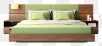 PNGKing size modern bed furniture bedroom pillow.