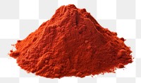PNG Pile of red paprika powder ingredient freshness clothing. AI generated Image by rawpixel.