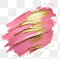 PNG Pink gold brush stroke backgrounds cosmetics paint.