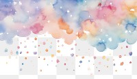 PNG  Confetti backgrounds copy space creativity. AI generated Image by rawpixel.