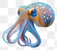 PNG Underwater photo of squid animal octopus marine.