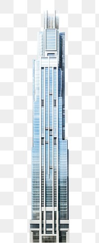 PNG  Tall contemporary skyscraper architecture building metropolis.