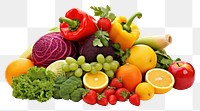 PNG Healthy food vegetable fruit.