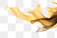 PNG Ink gold leaves white background abstract clothing. AI generated Image by rawpixel.