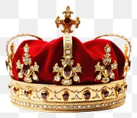 PNG King jewelry crown white background.