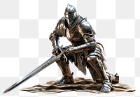 PNG Knight weapon adult white background.