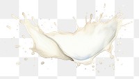 PNG Milk splash splattered beverage impact. AI generated Image by rawpixel.