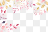PNG Gold leave pattern pink backgrounds.