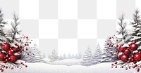 PNG Christmas theme border outdoors nature plant. AI generated Image by rawpixel.