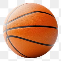 PNG Basketball ball sports white background competition. 