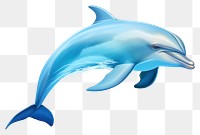PNG  Dolphin animal mammal fish. AI generated Image by rawpixel.