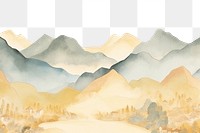PNG Valley scenery landscape backgrounds panoramic. AI generated Image by rawpixel.