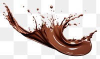 PNG Chocolate splash refreshment splattered splashing. AI generated Image by rawpixel.