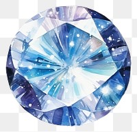 PNG Galaxy element of diamond ring in Water color style gemstone jewelry 