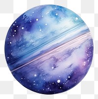 PNG  Galaxy element of planet in Water color style astronomy universe galaxy.