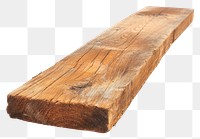 PNG Thin wood plank hardwood lumber white background.