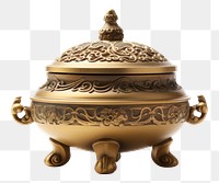 PNG Incense Burner porcelain pottery bronze. AI generated Image by rawpixel.