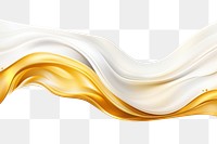 PNG Gold ribbon white backgrounds abstract