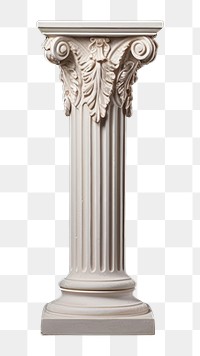 PNG Greek Ionic column architecture creativity sculpture