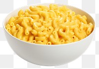 PNG Mac and cheese pasta food white background