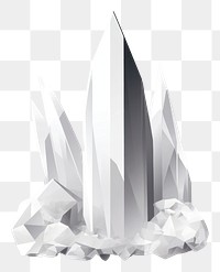 PNG A quartz crystal rock chandelier origami mineral.