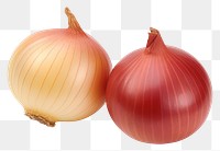 PNG Red and gold onions vegetable shallot plant.