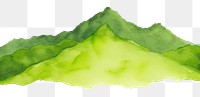 PNG Green mountain nature backgrounds leaf.