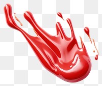 PNG Squeeze ketchup white background splattered splashing.