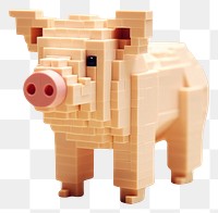 PNG Pig cartoon toy representation. 