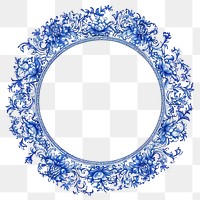 PNG  Circle frame of Chinese pattern white background photography accessories.