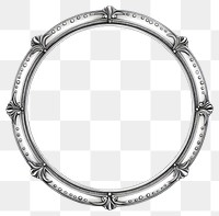 PNG Circle frame with art deco style white background photography chandelier.