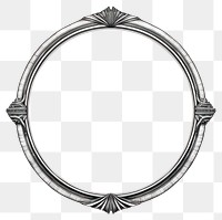 PNG Circle frame with art deco style white background photography bathroom.