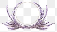 PNG Illustration hand drawn Lavender frame lavender.