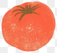 PNG Illustration of a tomato vegetable fruit food.