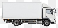 PNG  Truck trailer vehicle van white background